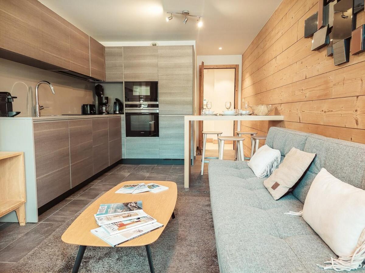 New - Nice And Modern Apartment In Megeve Close To エクステリア 写真